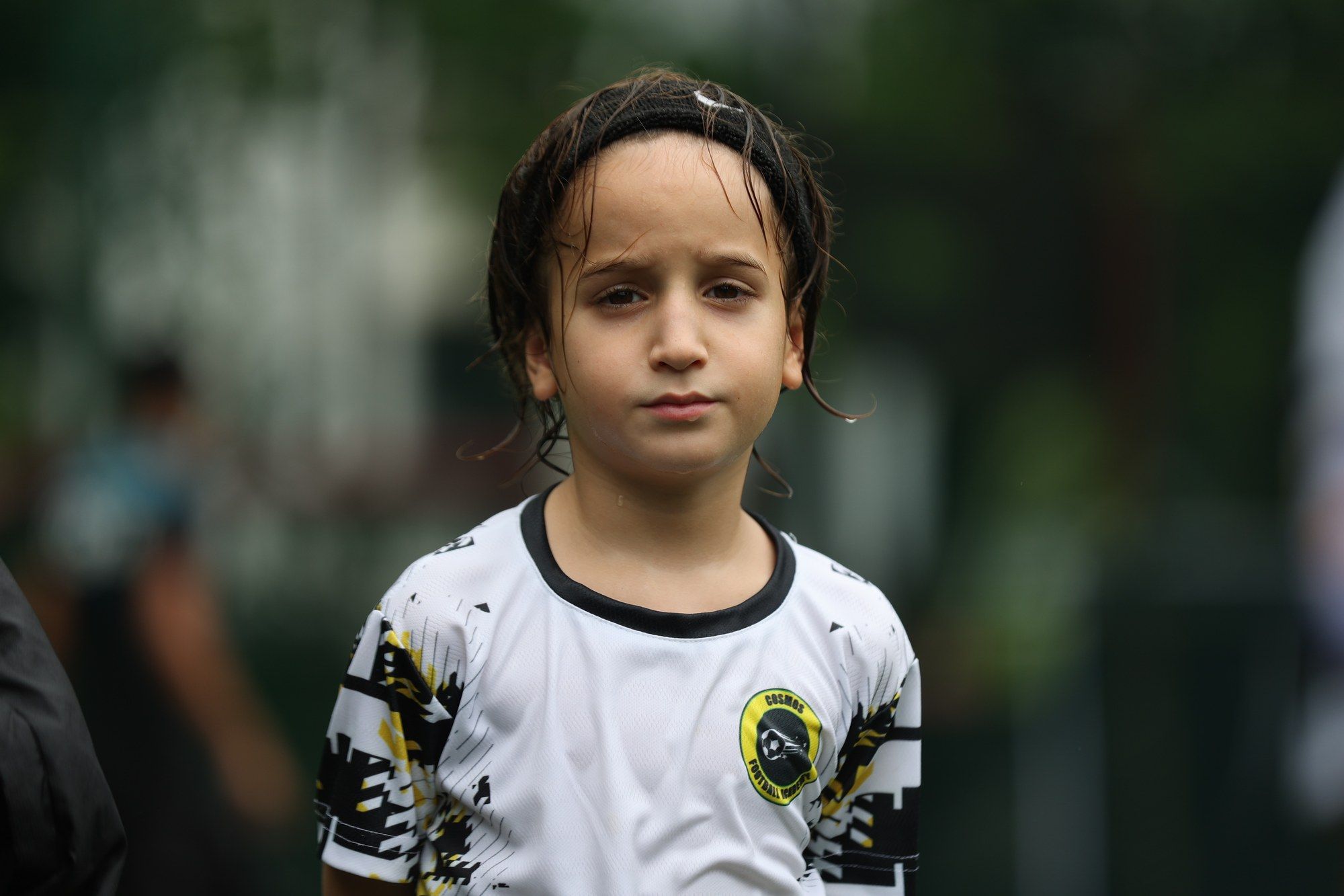 Portrait of a young Cosmos player